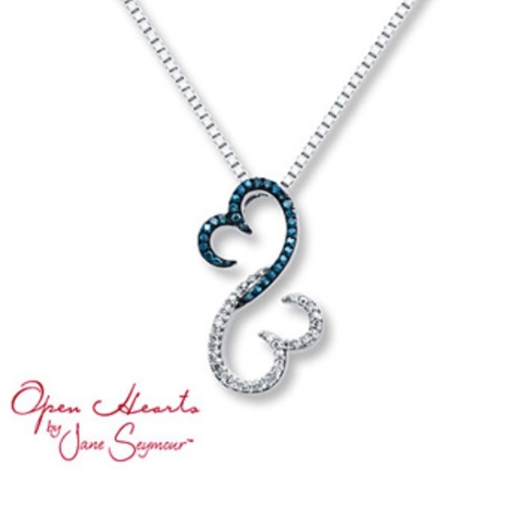 Kay Jewelers Jane Seymour Open Hearts Necklace